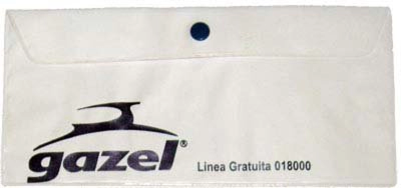 Estuche Electrosellado, con broche plastico