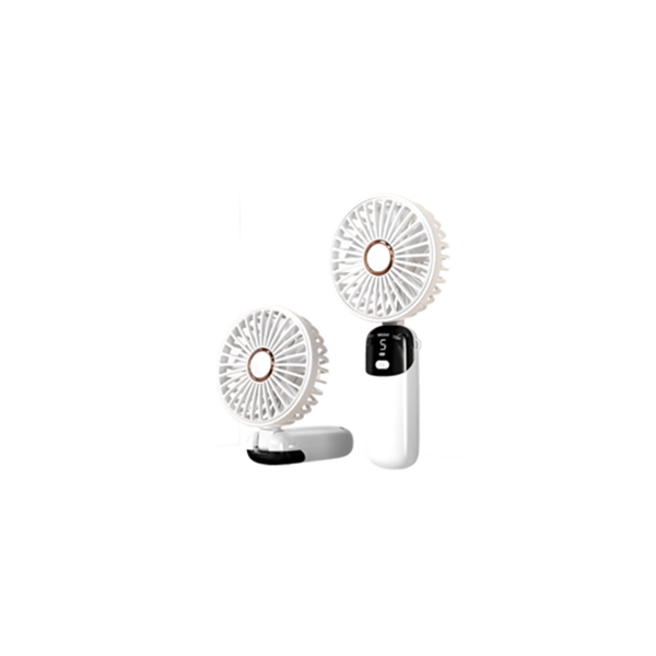 Mini Ventilador Plegable, plastico, recargable, 16 x 5.8 x 5.5 cmts, 1200 mAh