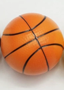 Bola de Basket Antistress, en PU, tamaño 6.3 cmts de diametro