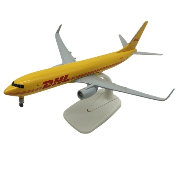 Avion para Display en el escritorio, metalico, 20 cmts