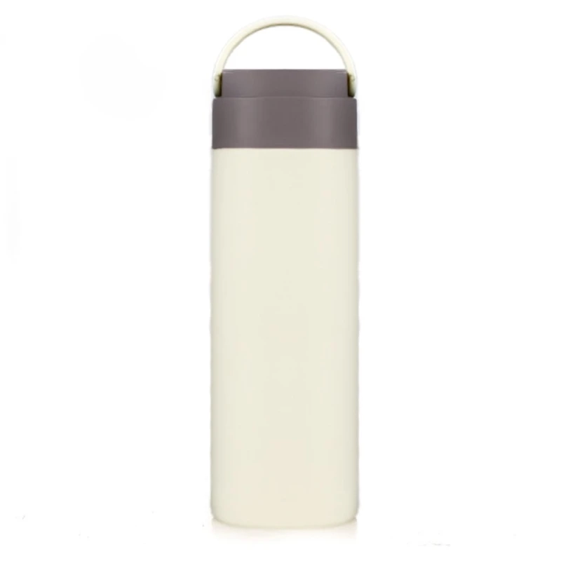 Botella Havanna 400 ml de vidrio con recubrimiento plastico, 19.7 x 6.5 cmts