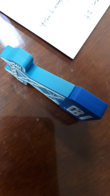 Memoria USB en PVC 2D diseño Torre Electrica ISA