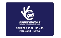 Portadocumentos Sencillo de 1 bolsillo para Soat del Carro, tamaño 11 x 8.5 cmts