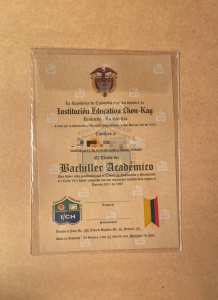Sobre de Vinilo para Forro de Diplomas