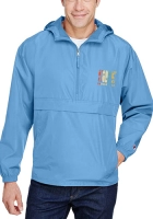 Chaqueta Sunshine con capucha, en poliester antifluido, con forro interno