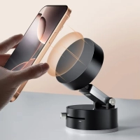 Stand Plastico para Celular con Succion al Vacio,  tamaño 5.9 x 4.3 cmts