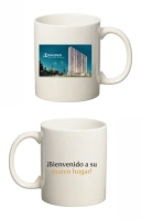 Mugs en Cerámica, 10 onzas, color blanco, para sublimar