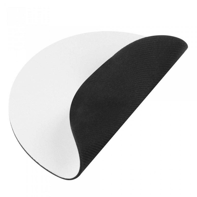 Mouse Pad Redondo, para sublimacion, respaldo vulcanizado, 18 cm diametro