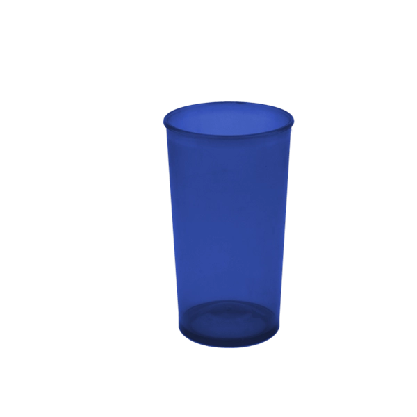 Vaso Redondo 10 onzas, 295 ml, 11.8 x 6.9 cmts, en Poliestireno Cristal