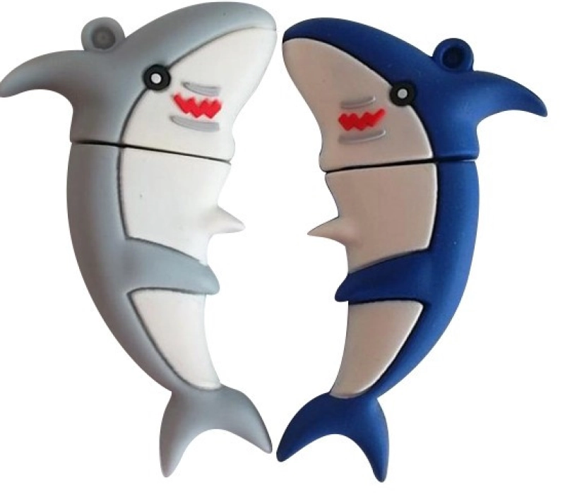 Memoria USB en PVC 3D diseño Tiburon