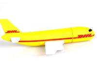 Memoria USB en PVC 3D diseño Avion de DHL
