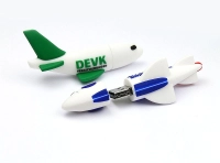 Memoria USB en PVC 3D diseño Avion