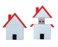 Memoria USB en PVC 2D diseño Casa