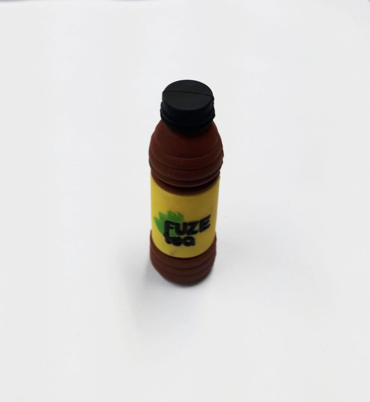 Memoria USB en PVC 3D diseño Botella de Te