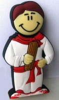 Memoria USB en PVC 2D diseño Parroco
