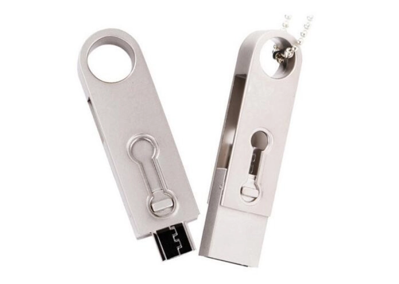 Memoria USB metalica OTG