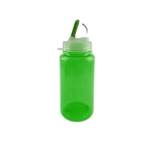 Botilito de 500 ml, 17 onzas, 18 x 7.1 cmts, tapa dispensadora