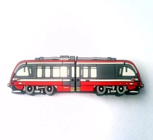 Memoria USB en PVC 2D diseño Tren