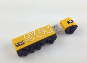 Memoria USB en PVC 2D diseño Tractomula