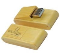 Memoria USB en madera