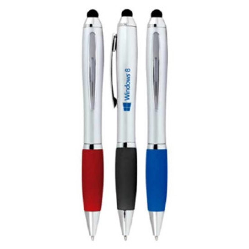 Boligrafo Zidane, plastico, con stylus, para pantallas táctiles