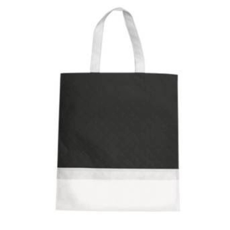 Bolsa Toledo en tela Kambral,  doble tono, de 33 x 38 cmts