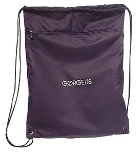 Tula Andromeda, plana, bolsillo con zipper, 37 x 47 cmts