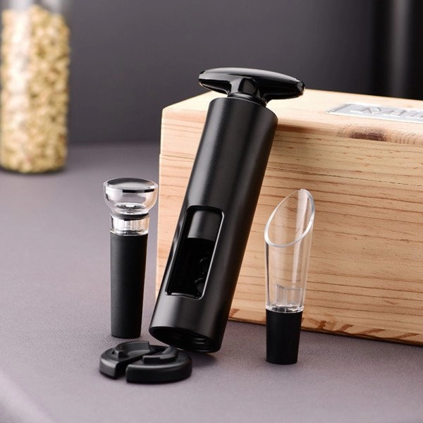 Set Malbec de 4 piezas para vino. 16.5 x 6.4 cmts