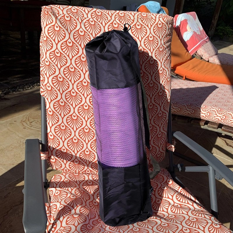 Tapete para Yoga, con estuche, en NBR 1 cmt, de 61 x 183 cmts